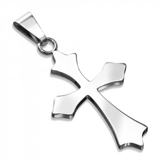 Pendentif croix celtique en acier