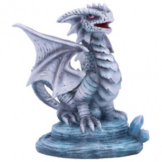 Petite Figurine dragon de Glace "Small Rock" - Anne Stokes