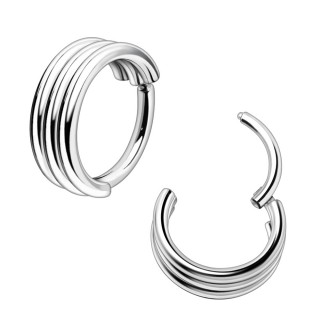 Piercing anneau tripl  segment
