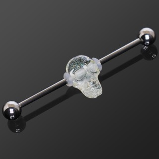 Piercing industriel  crane de rsine transparente