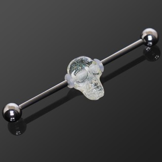 Piercing industriel  crane de rsine transparente