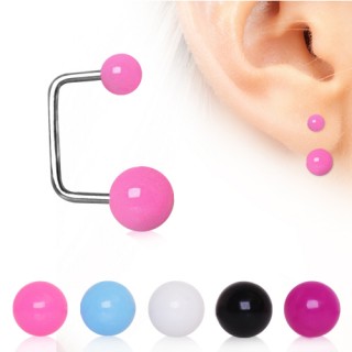 Piercing lobe oreille  boules