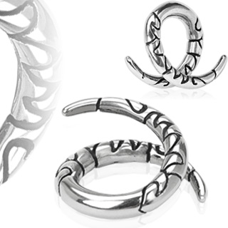 Piercing taper spirale  gravures