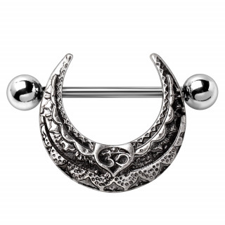 Piercing tton bouclier antique oriental