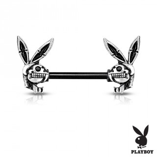 Piercing tton lapin playboy squelette