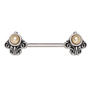 Piercing tton style victorien  perles