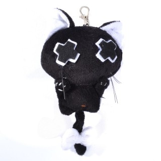 Porte-cls peluche gothique chat Baby Vanity - Luv Bunny's