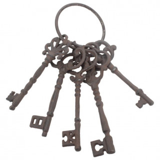 Porte-clés style trousseau de clés de manoir vampire (16.5cm)