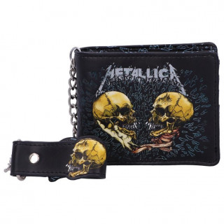 Porte-feuilles avec Chaine "Sad But True" - Metallica (licence officielle)