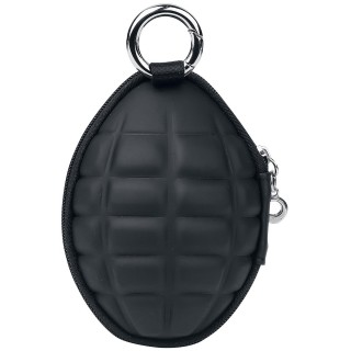 Porte-monnaie grenade avec compartiment porte-cls