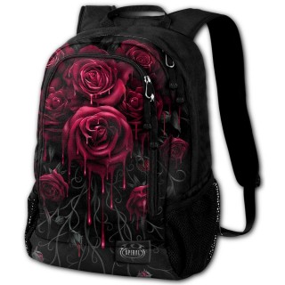 Sac  dos gothique  roses ensanglantes