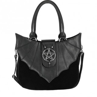 Sac  main chauve-souris et pentacle OMINOUS - Restyle