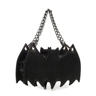 Sac  main similicuir en forme de chauve-souris