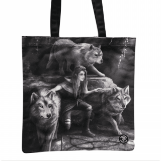 Sac shopping  femme aux loups - Anne Stokes