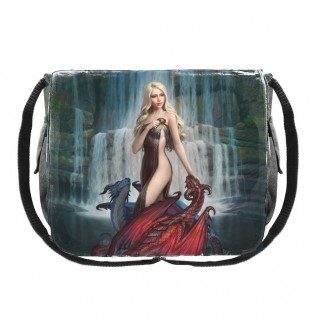 Sacoche bandoulire  femme nue et dragons "Dragon Bathers" - Anne stokes