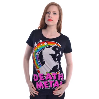 T-shirt femme DEATH METAL T - Cupcake Cult
