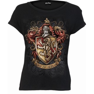 T-shirt femme GRYFFONDOR - Licence Officielle Harry Potter