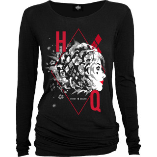T-Shirt femme à manche longue " Harley Quinn HQ "