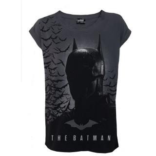 T-shirt femme THE BATMAN - SHADOW BATS (Licence officielle)