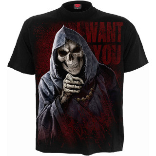 T-shirt homme avec la Mort en recherche de nouvelles recrues
