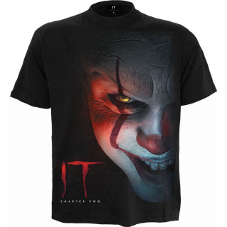 T-shirt homme à clown du film "Ca" PENNYWISE (licence officielle)