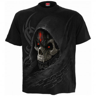 T-shirt homme DARK DEATH avec La Mort aux yeux rouges