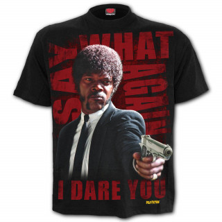 T-shirt homme film PULP FICTION - SAY WHAT AGAIN (Licence officielle)