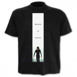 T-shirt homme Film THE CROW - Believe in Angels - 1994 (licence officielle)
