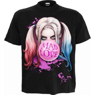 T-shirt homme HARLEY QUINN - MAD LOVE (licence officielle)