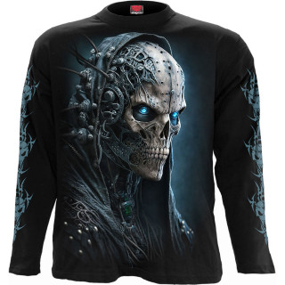 T-shirt homme manches longues  Humain 2.0 cyborg