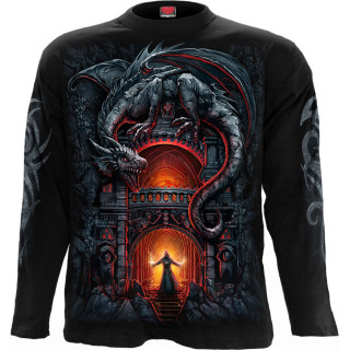 T-shirt homme manches longues Le repre du dragon