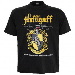 T-shirt homme noir POUFSOUFFLE - Harry Potter (Licence Officielle)