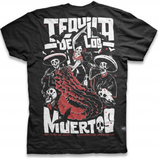 T-shirt homme TEQUILA DE LOS MUERTO  - Liquor Brand