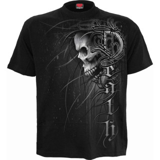 T-shirt homme tte de mort "DEATH FOREVER"