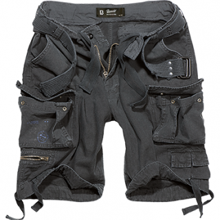 Short homme style militaire "Savage"  - Schwarz - Brandit