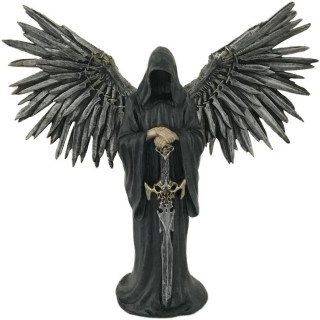 Grande figurine ange de la mort avec sa lame (32 cm)