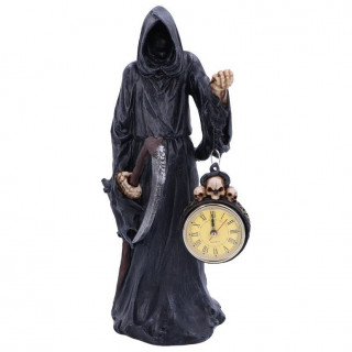 Statuette Horloge  "La Mort attend votre heure" (39,5cm)