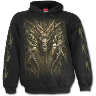 Sweat-capuche homme  Dragon de la fort mystique