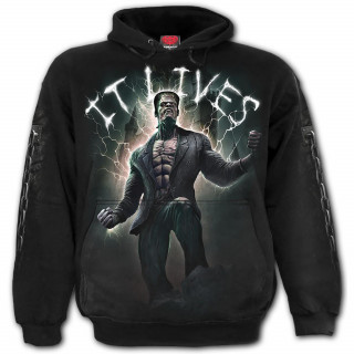 Sweat capuche homme  Monstre de Frankenstein et clairs