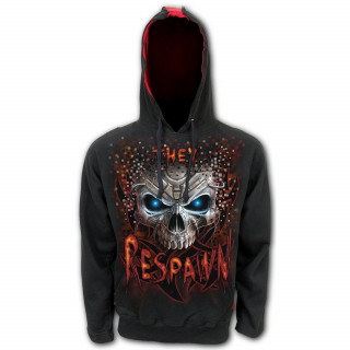 Sweat capuche homme  squelette gamer "RESPAWN"