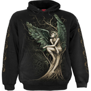 Sweat à Capuche Motif Nœud Celtique Et Arbre De Vie - Style Viking, Irlandais, Coupe Classique