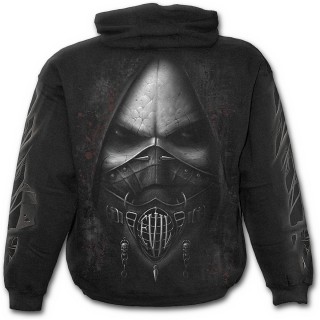 Sweat-shirt gothique homme "Evil" avec demon  muselire