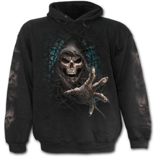 Sweat-shirt gothique homme "Foret de la mort"