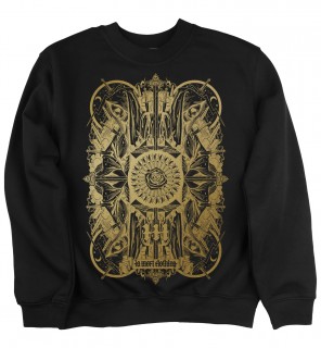 Sweat-shirt gothique homme Four Skulls (EG/B) - LA Mort Clothing
