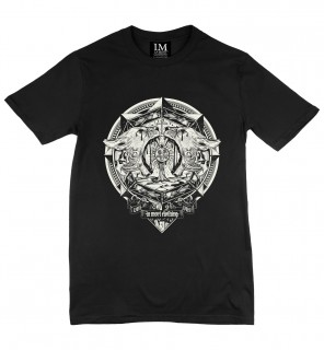 T-shirt homme gothique Locusts (BW/B) - LA Mort Clothing