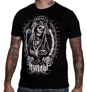 T-shirt homme HYRAW modle "SANTA MUERTE"