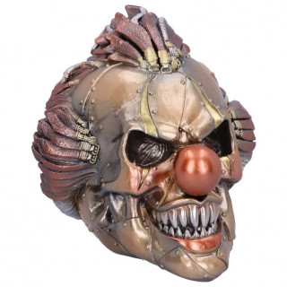 Tte de mort style clown mcanique (18cm)