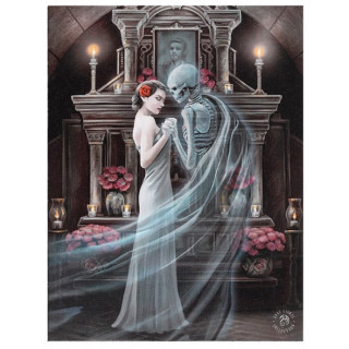 Toile canevas dance avec la mort - Anne Stokes (19x25cm)