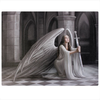 Toile canevas  femme ange  l'pe - Anne Stokes (19x25cm)