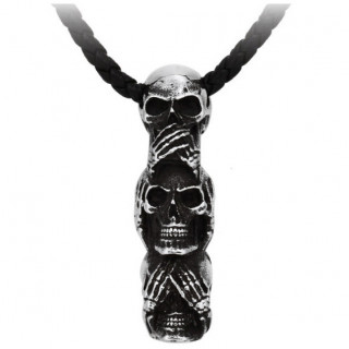 Pendentif Crane de la sagesse